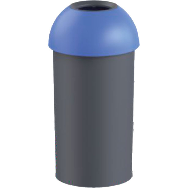 Κάδος με μπλέ καπάκι 60L